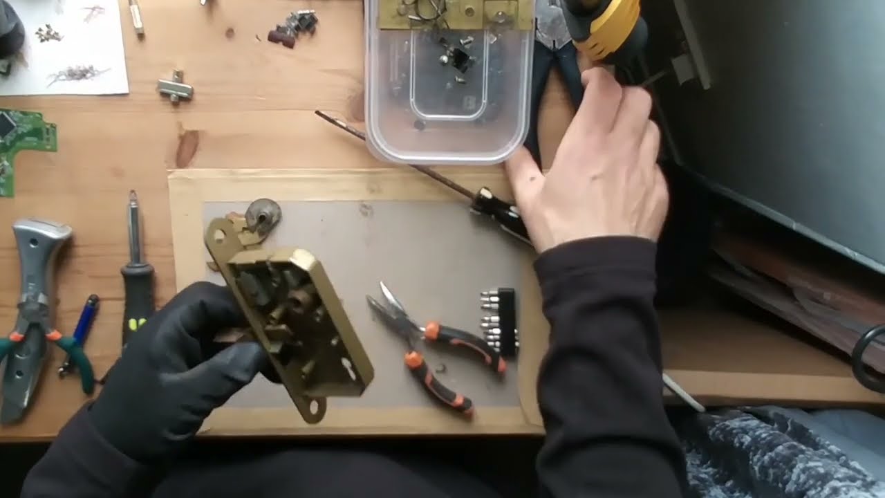 Scrapping a Door Lock for Brass