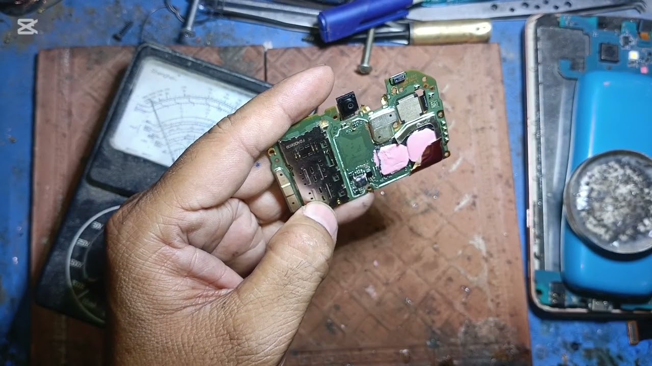 Vivo y15s charging solution short remove ic