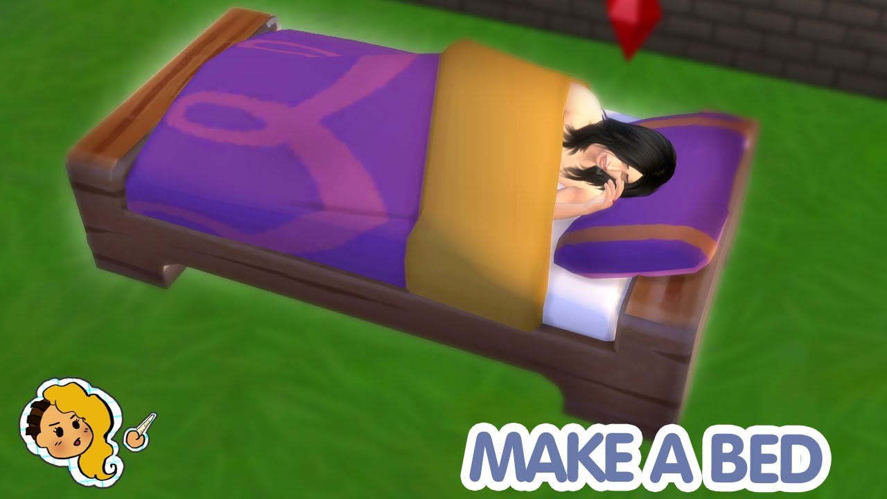 How to Create a Bed in The sims 4 FAST and EASY!