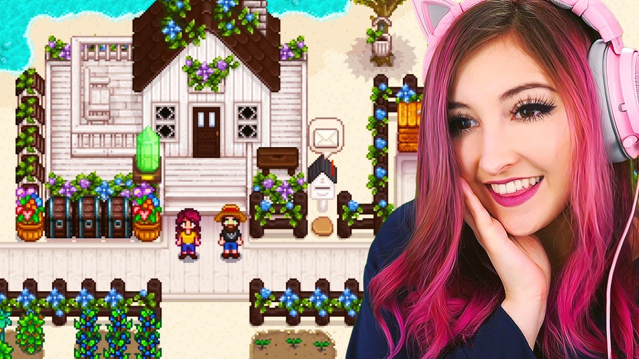 our beach farm is looking cute in stardew valley (Streamed 2/12/21)