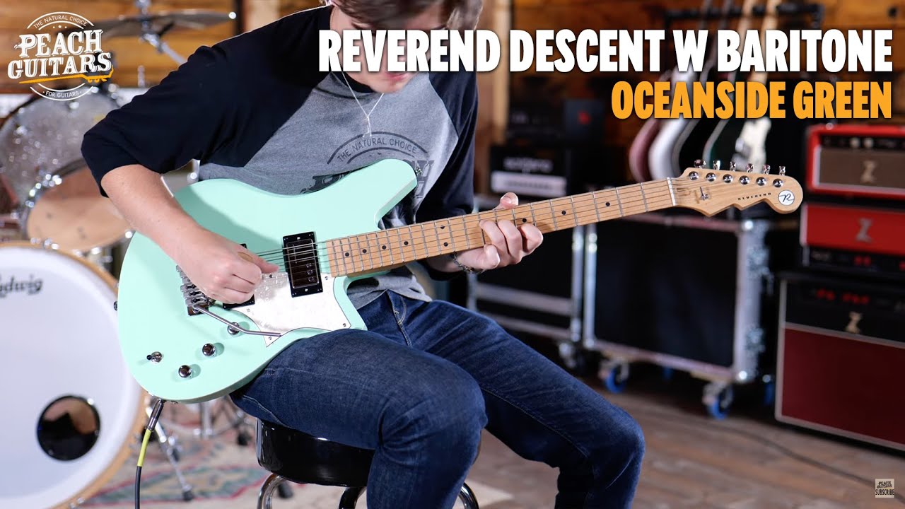 No Talking...Just Tones | Reverend Descent W - Oceanside Green Baritone
