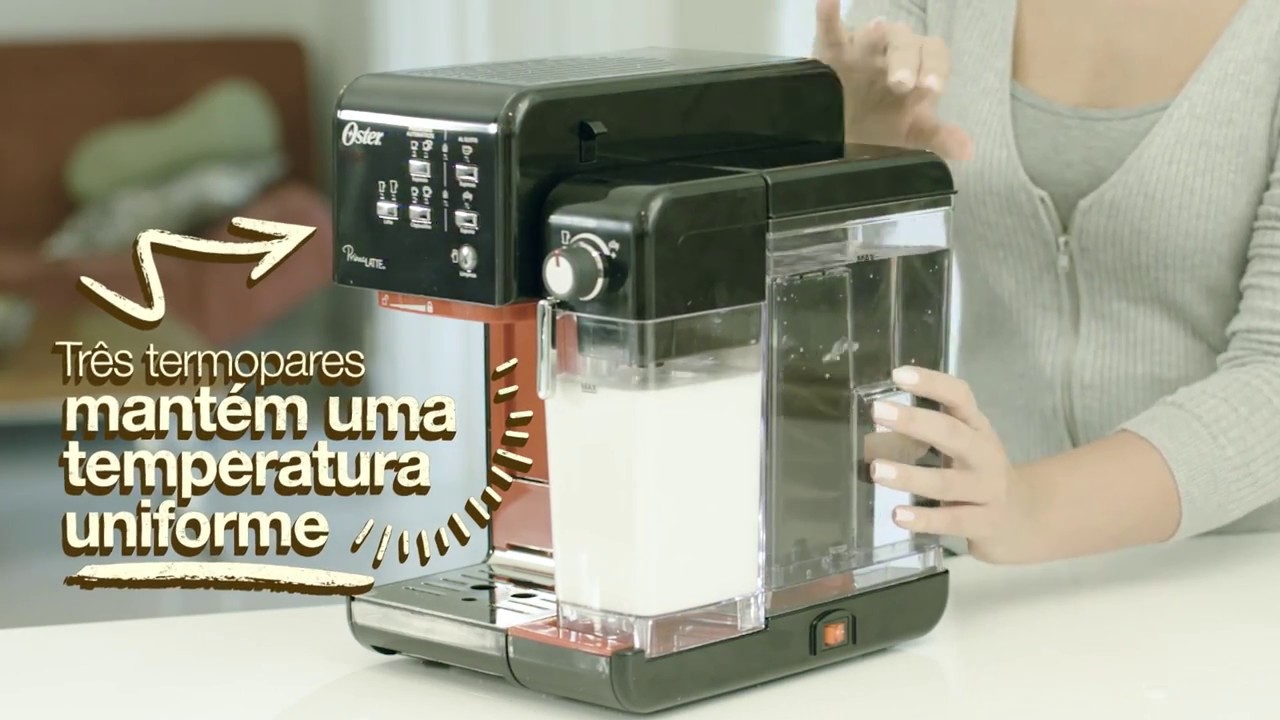 Cafeteira PrimaLatte Oster - Capuccino