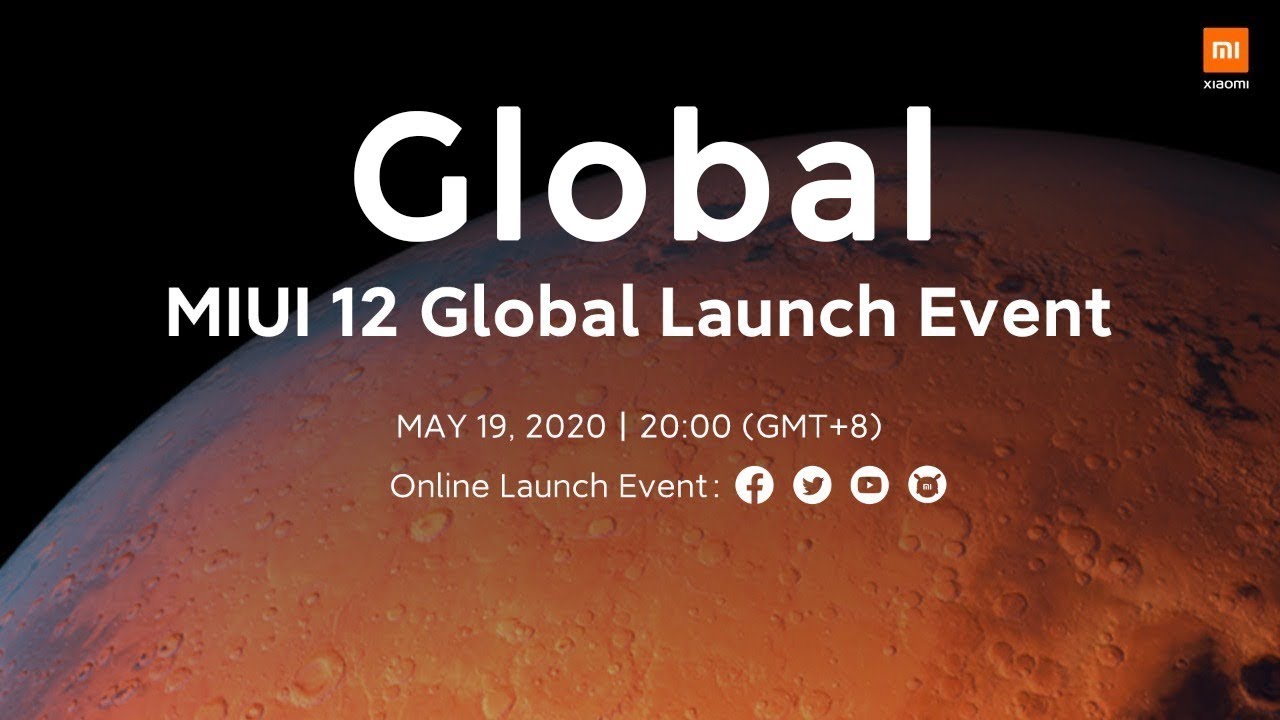 MIUI 12 Global Launch Event