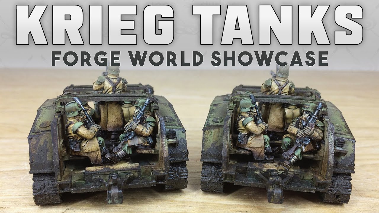 PAINTING SHOWCASE: Death Korps of Krieg Astra Militarum Warhammer 40k