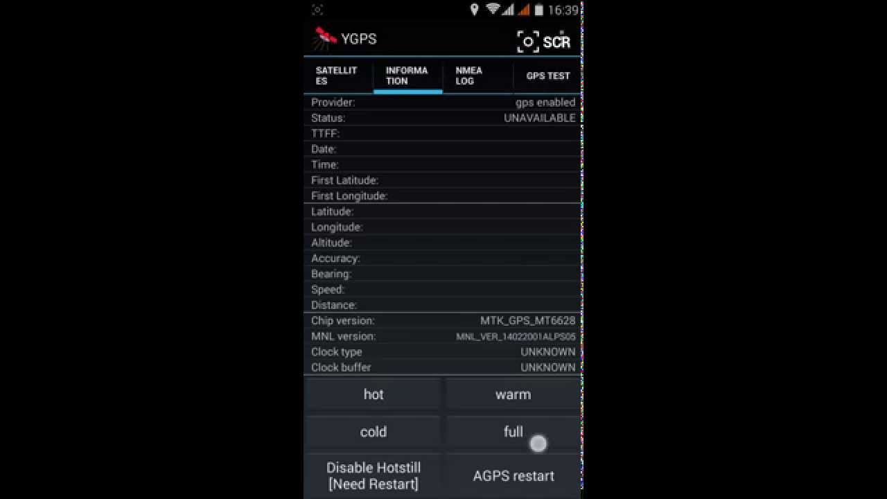 Настройка GPS в смартфонах на MT6589