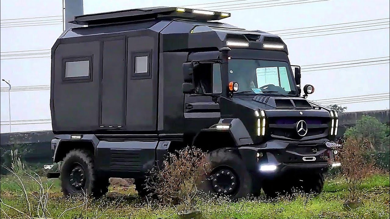 Custom D-Day MERCEDES UNIMOG 5023 | Off-roading Bunker on Wheels