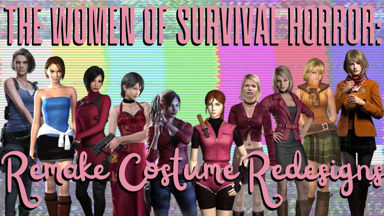 The Women of Survival Horror: Remake Costume Redesigns