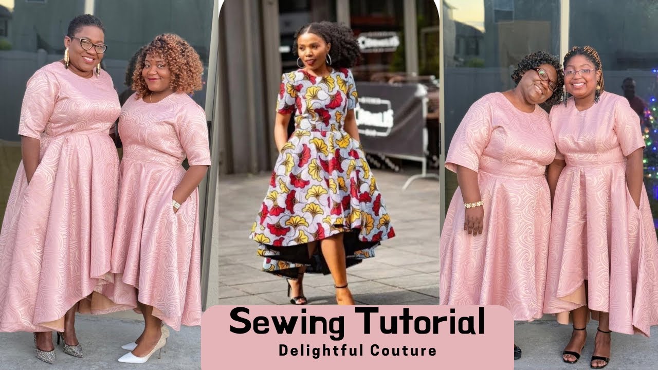 Don’t Miss This! How to Cut a High low Circle Skirt with Princess Darts