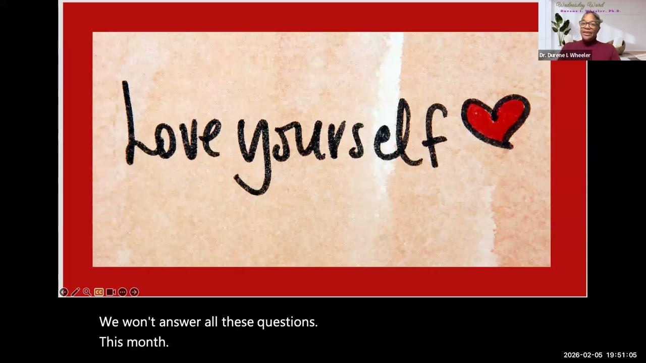 Love as a Verb | God Help Me Love Yo People WedWORD Feb 5 2026