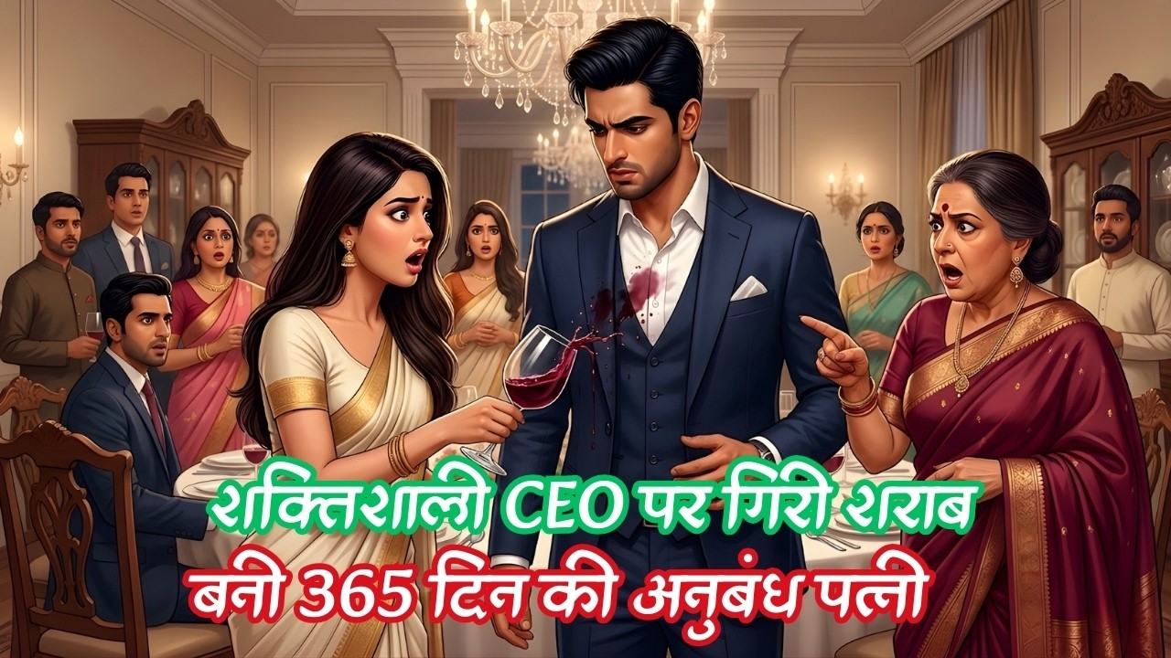 शक्तिशाली CEO पर शराब गिराने वाली अनाड़ी नौकरानी को 365 दिनों के लिए 