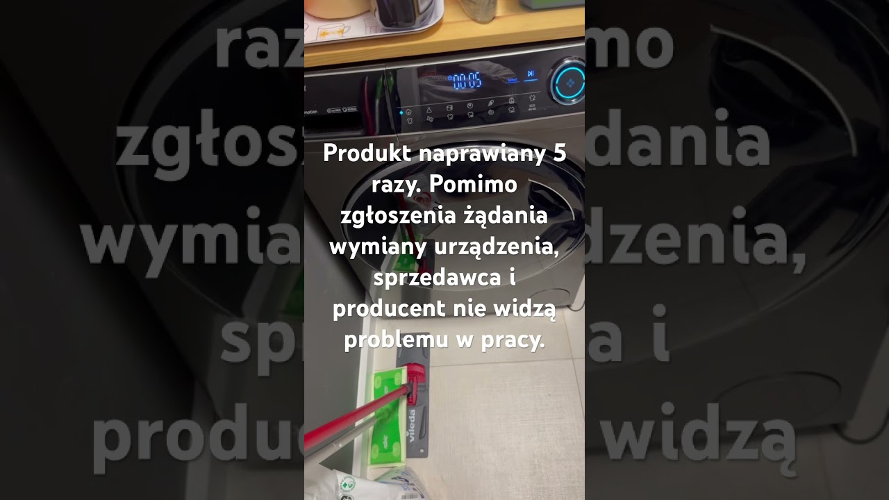 Pralka Haier HW80 - ostrzeżenie!⚠️ #opinie #haier #rtveuroagd #pranie #recenzje #sprzątanie