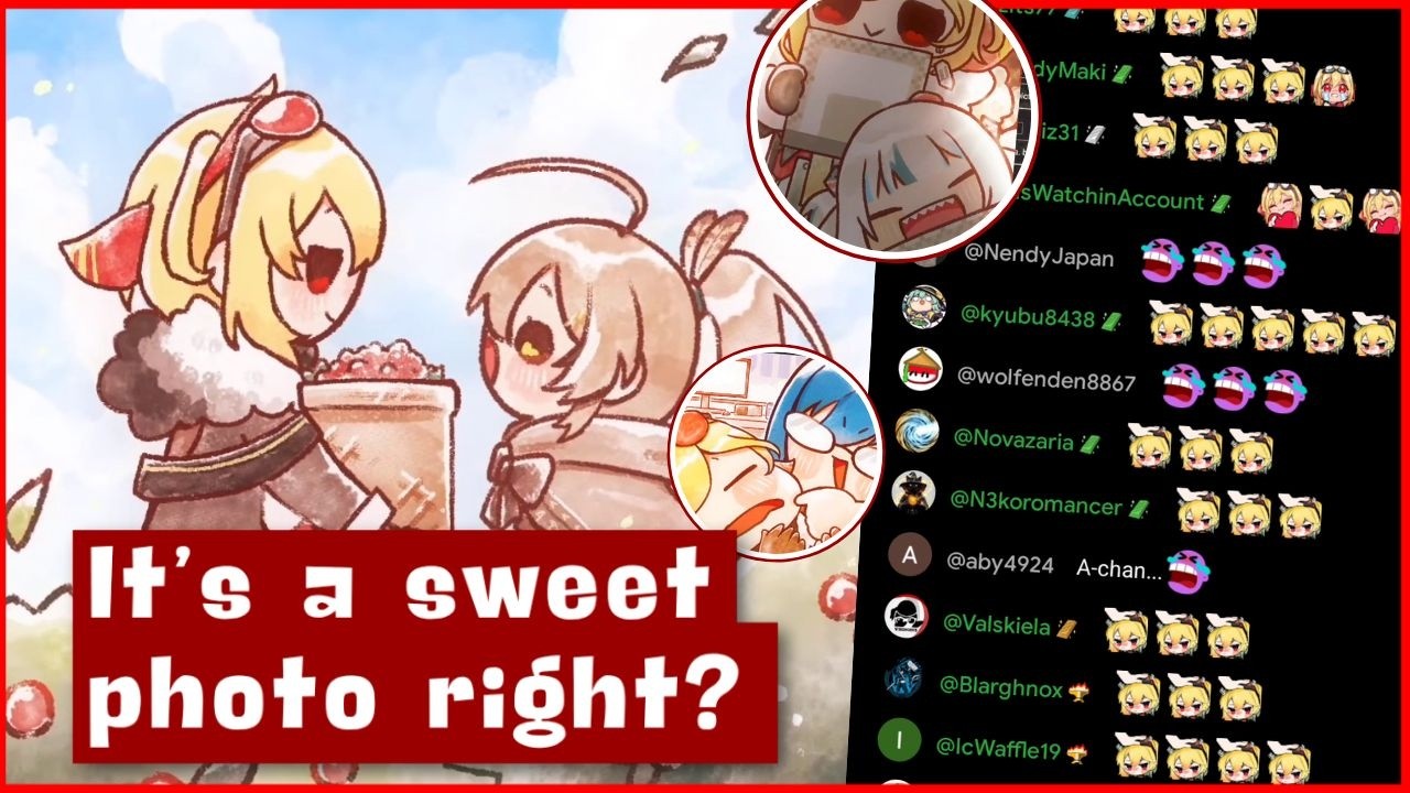 Chat when KAELA start to talking about MUMEI, A-CHAN and GURA fanArt on her #3DJAVU :