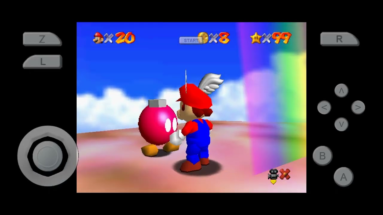 Super Mario 64 Wing Mario Over The Rainbow