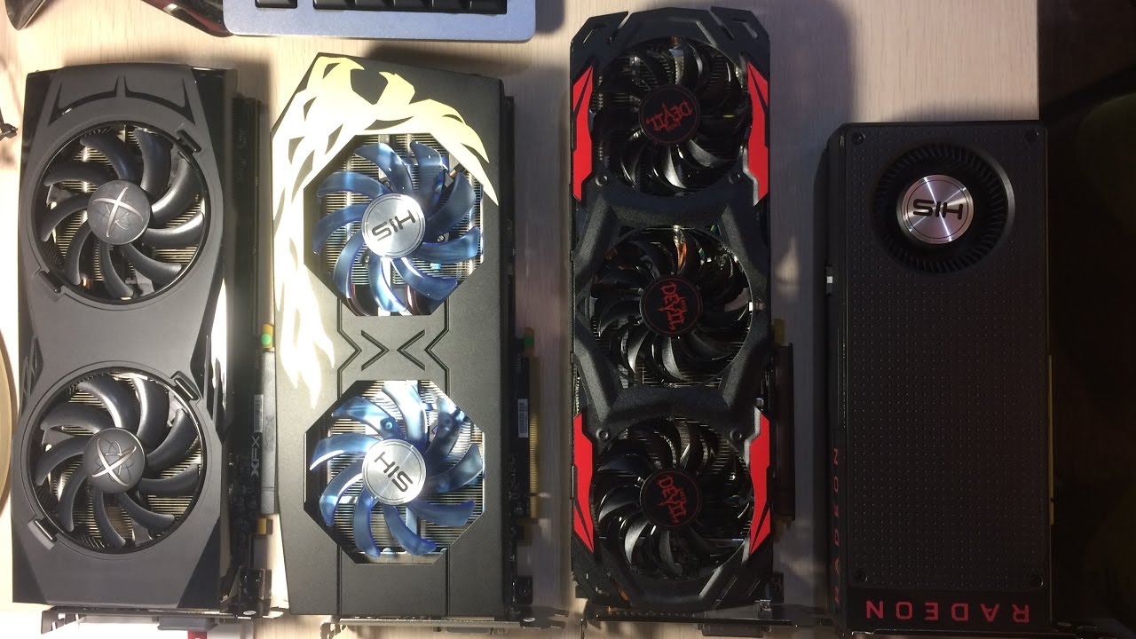 4-Way RX 480 Showdown - XFX vs HIS vs Powercolor vs AMD