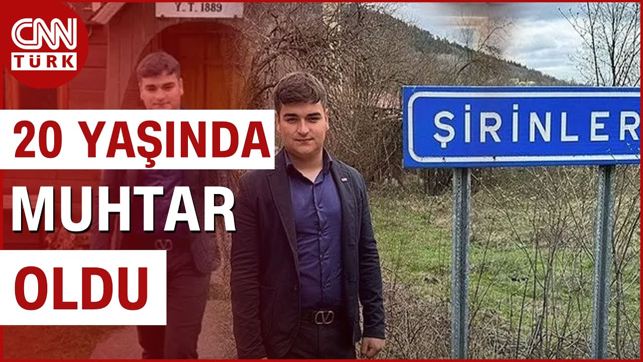 20 Yaşındaki Muhtar Rakiplerine Taş Çıkardı! Şirinler Köyü Tercihini Mustafa'dan yana kullandı