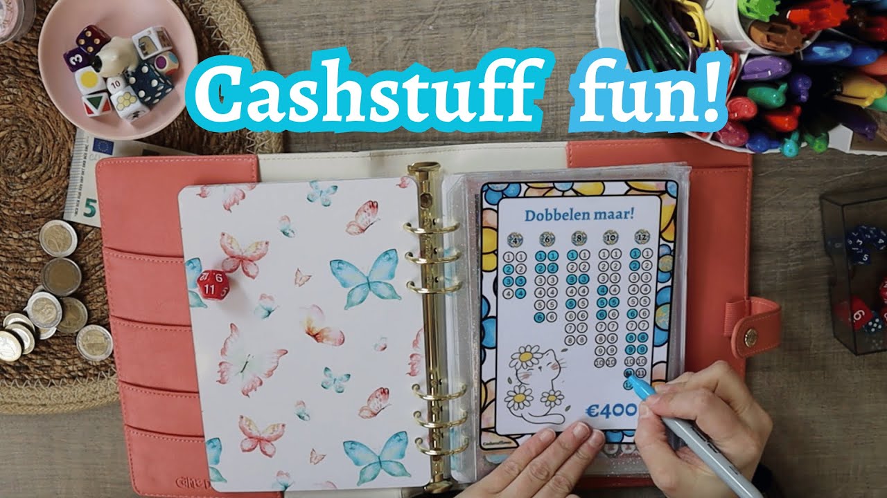 Nieuwe binders! 🤩 - laatste keer spellengeld stuffen in januari