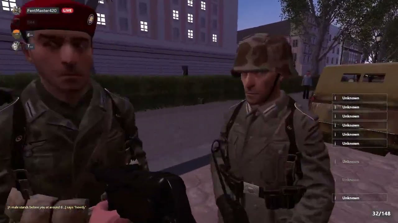Failed rp on a gmod server: The massacre of the german army