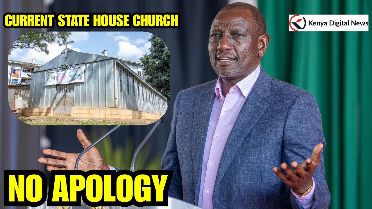 RUTO IS BACK! Tells off those criticizing him for building Ksh 1.2B mega Church at State House!!