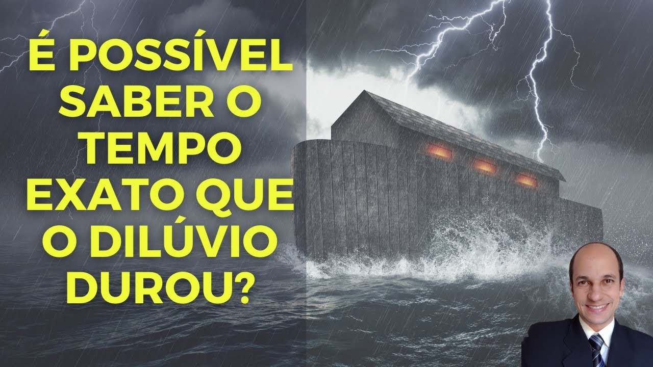 Quanto tempo Noé ficou na arca do começo das chuvas até sair dela? DÁ PARA SABER ISSO?