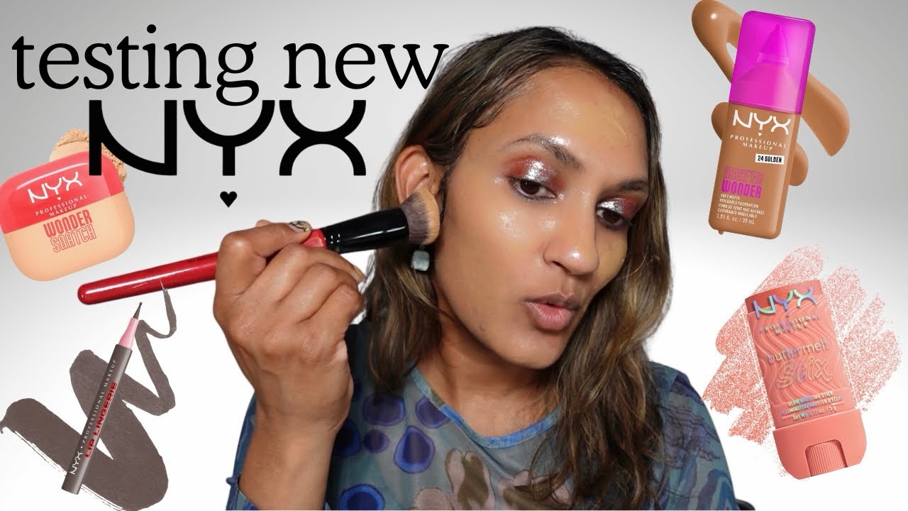 Holy smokes! Testing new Nyx: Make &lsquo;em wonder foundation, wonder snatch powder, lip lingerie