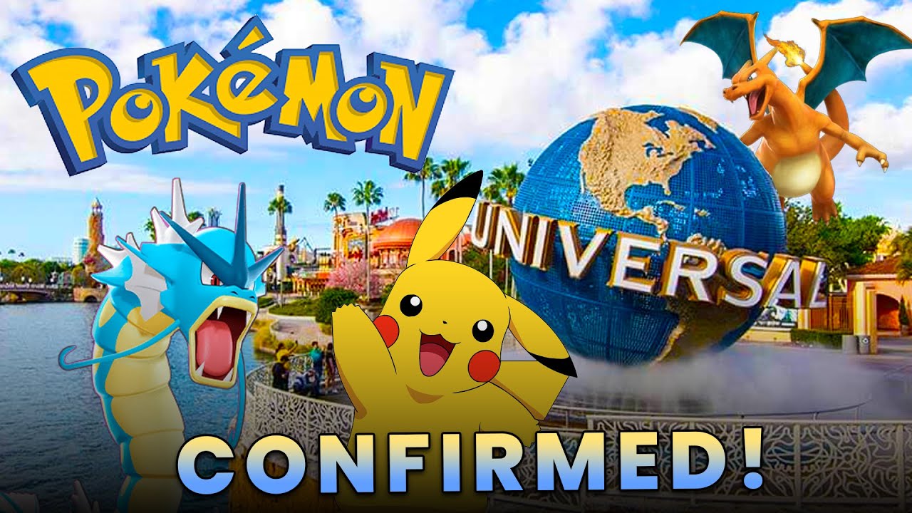 CONFIRMED: Pokemon Coming To ALL Universal Theme Parks!