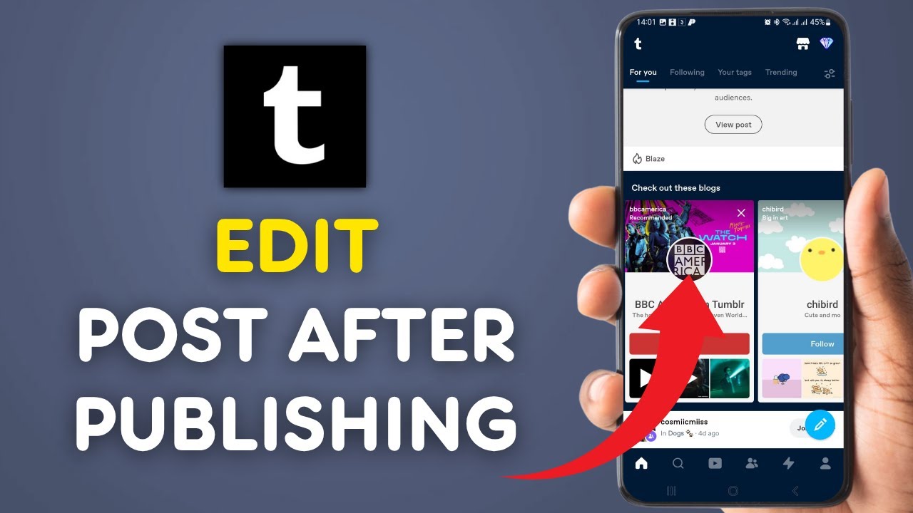 How to Edit Tumblr Post After Publishing 2025?