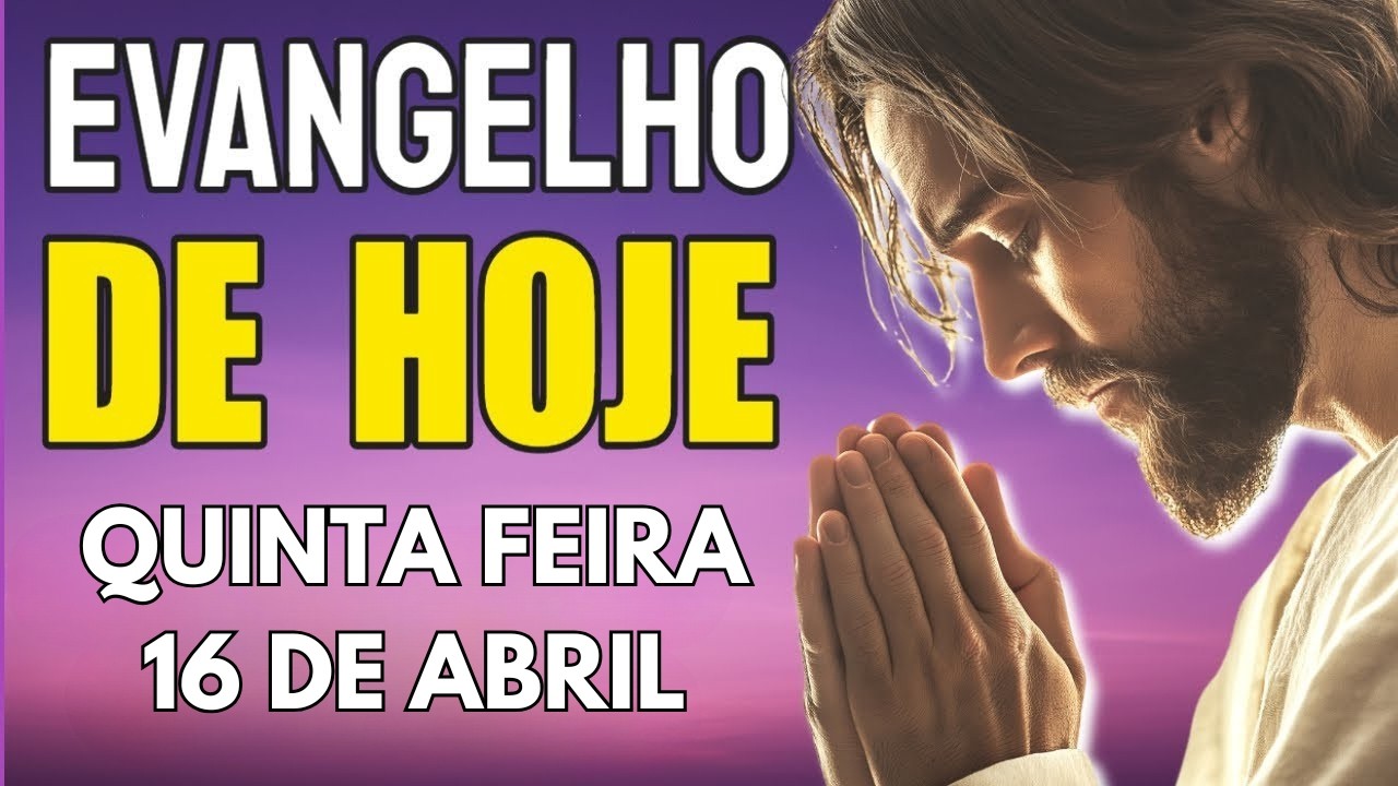 16/04 Evangelho do Dia com Frei Gilson | Jo&atilde;o 3,31-36 | Quinta Feira |Com Reflex&atilde;o + Ora&ccedil;&atilde;o da Manh&atilde;