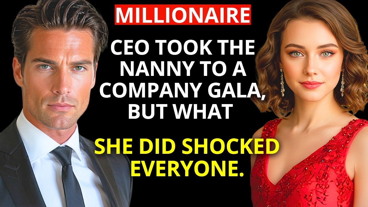MILLIONAIRE CEO took the NANNY to a company GALA, but what she did SHOCKED EVERYONE