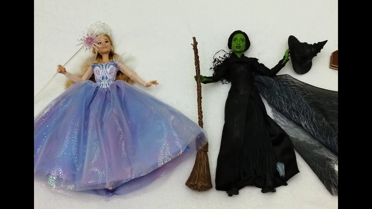 💖🎬✨PREMIERE- Wicked for Good RESEÑA muñecas Deluxe Glinda/ Elphaba  Cynthia Erivo & Ariana Grande✨🎬💖