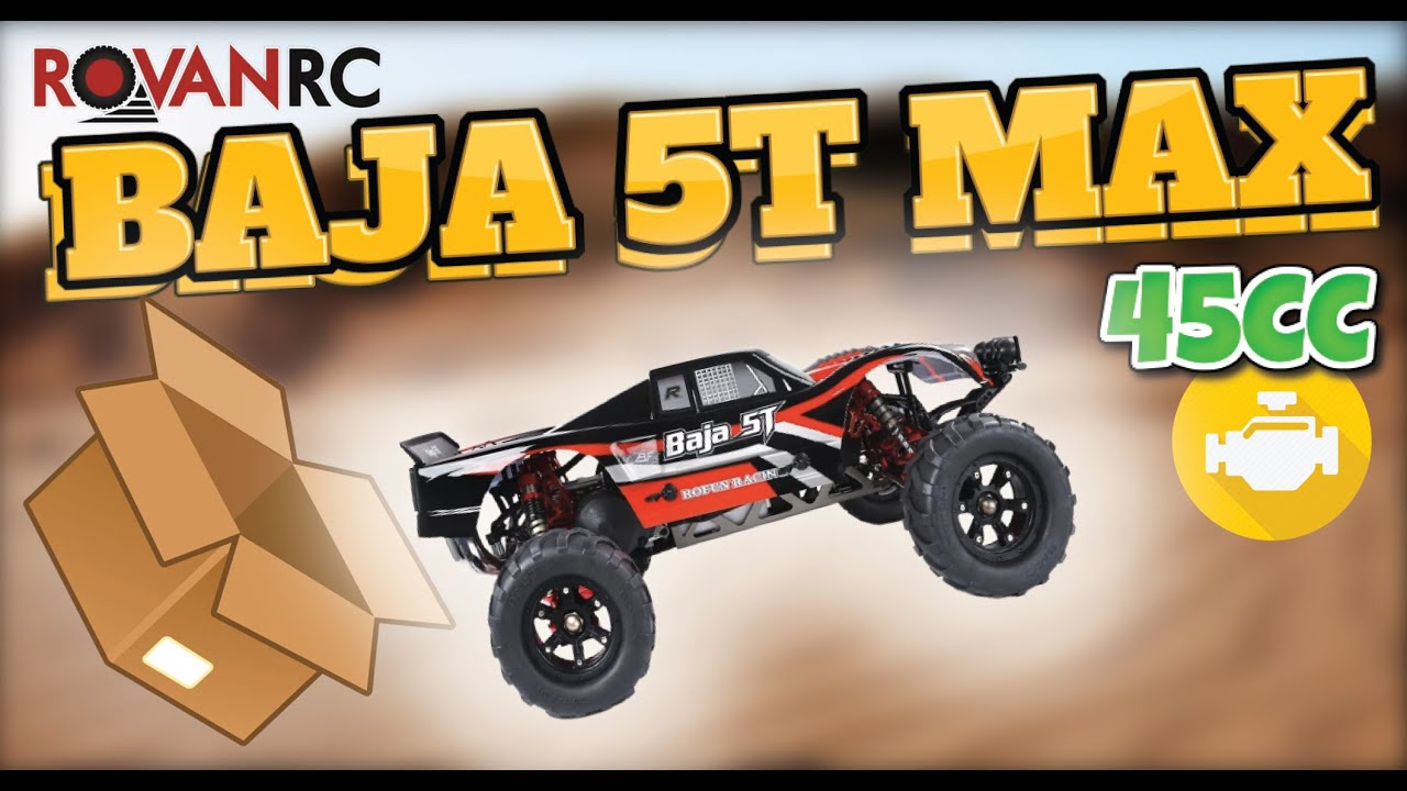WE BROUGHT A ROVAN ROFUN BAJA 5T MAX - LETS UNBOX THIS