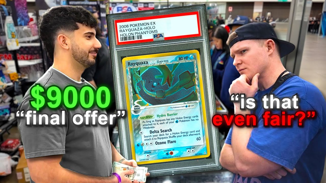 Negotiating BIG Pokemon Deals With @Jarchomp Collectibles | VENDOR POV