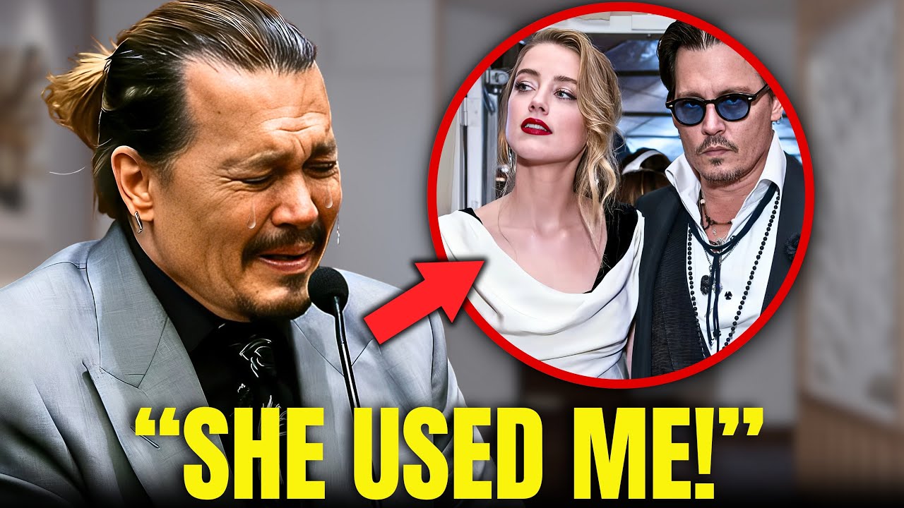 Johnny Depp BREAKS IN TEARS As He Reveals What Amber Heard Did To Him