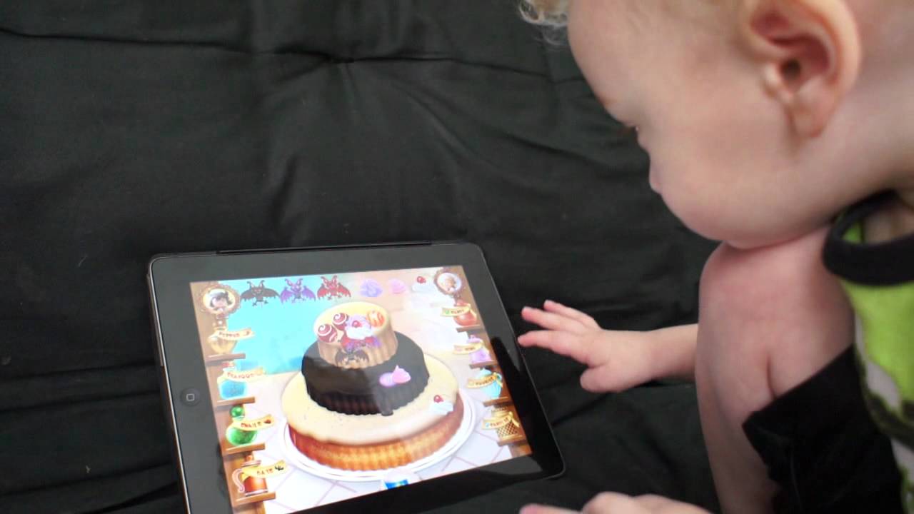 2 year old Zachary using 