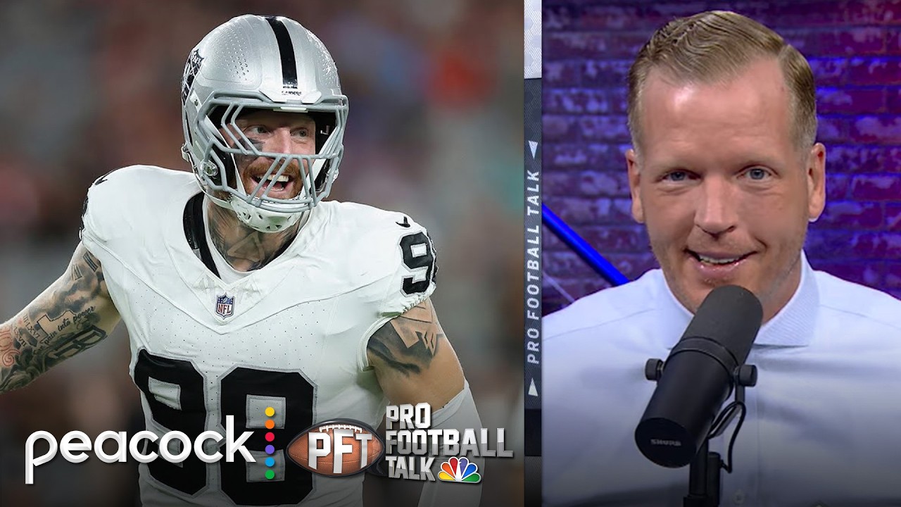 Chris Simms: Maxx Crosby, Baltimore Ravens a ‘match made in heaven’ | Pro Football Talk | NFL on NBC