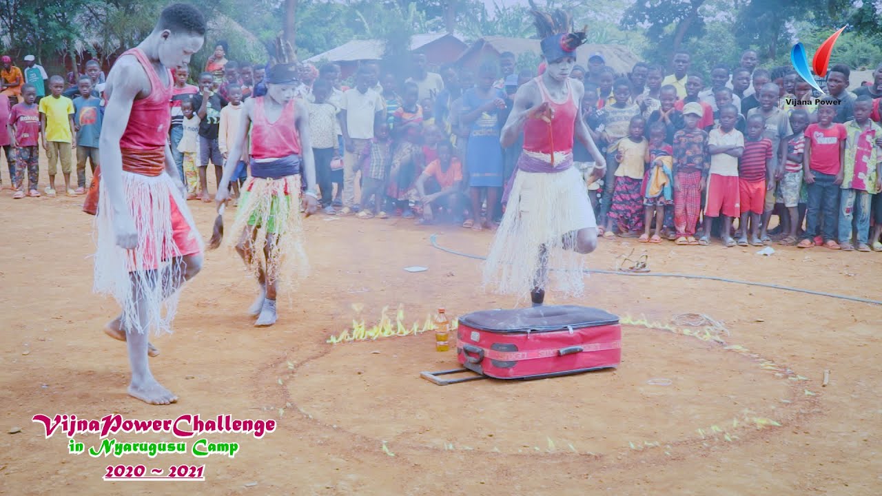 VIJANA POWER CHALLENGE 2020 - 2021 : In Nyarugusu Camp | Diamond Platnumz | Waah!! Dance (PART 1)