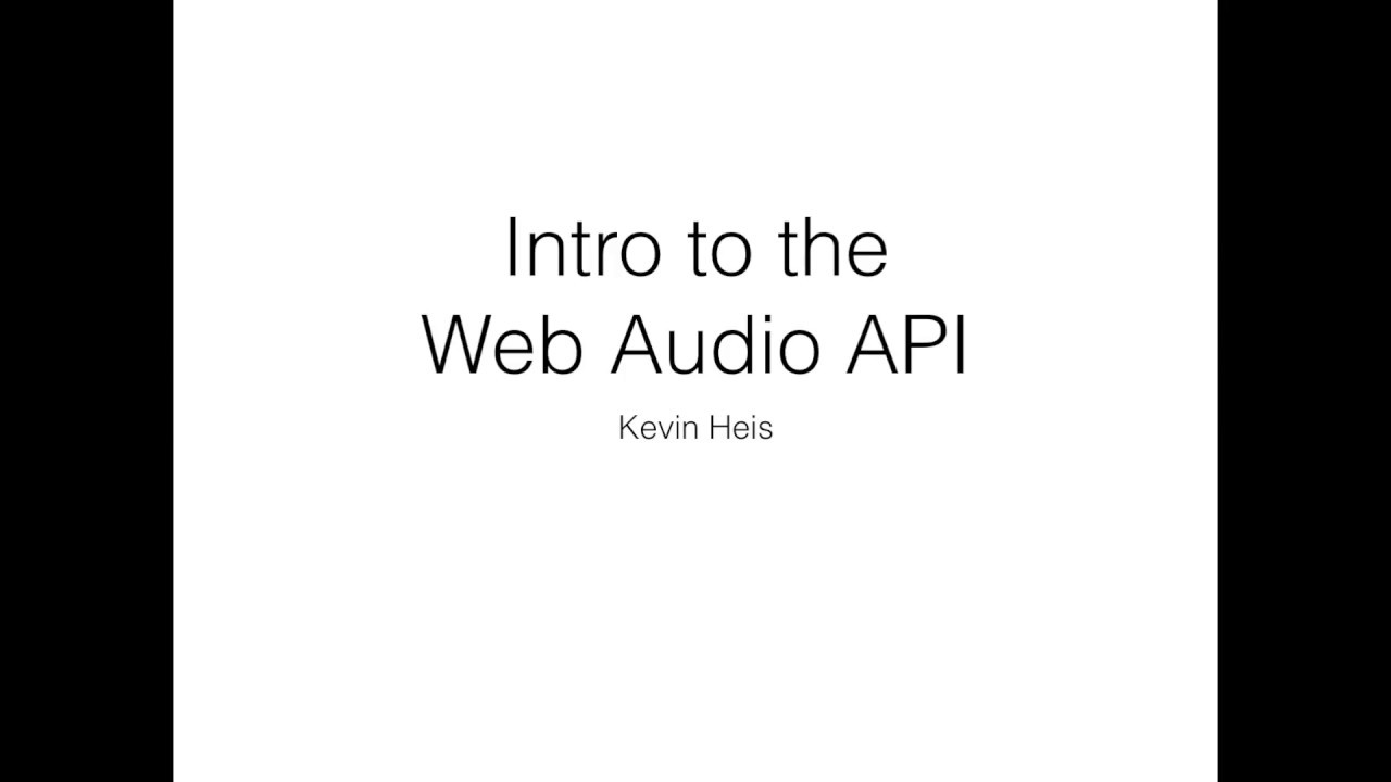 With the Web Audio API, build a drum machine & synth