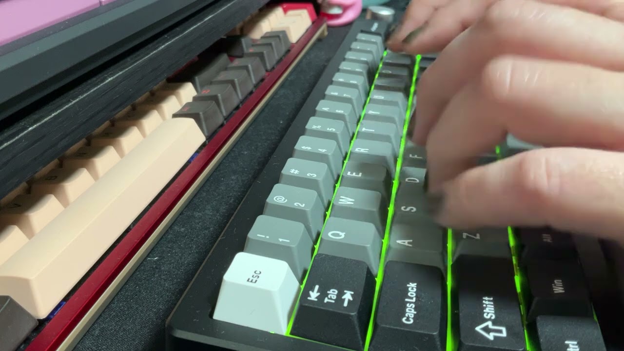 【雑動画】YUNJII AL68 ココアクリームスイッチ【打ってるだけ】