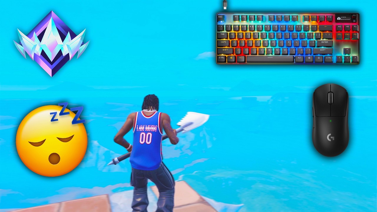 SteelSeries Apex Pro TKL ASMR😴Realistic 2v2 Gameplay🏆Satisfying Fortnite 240FPS 4k