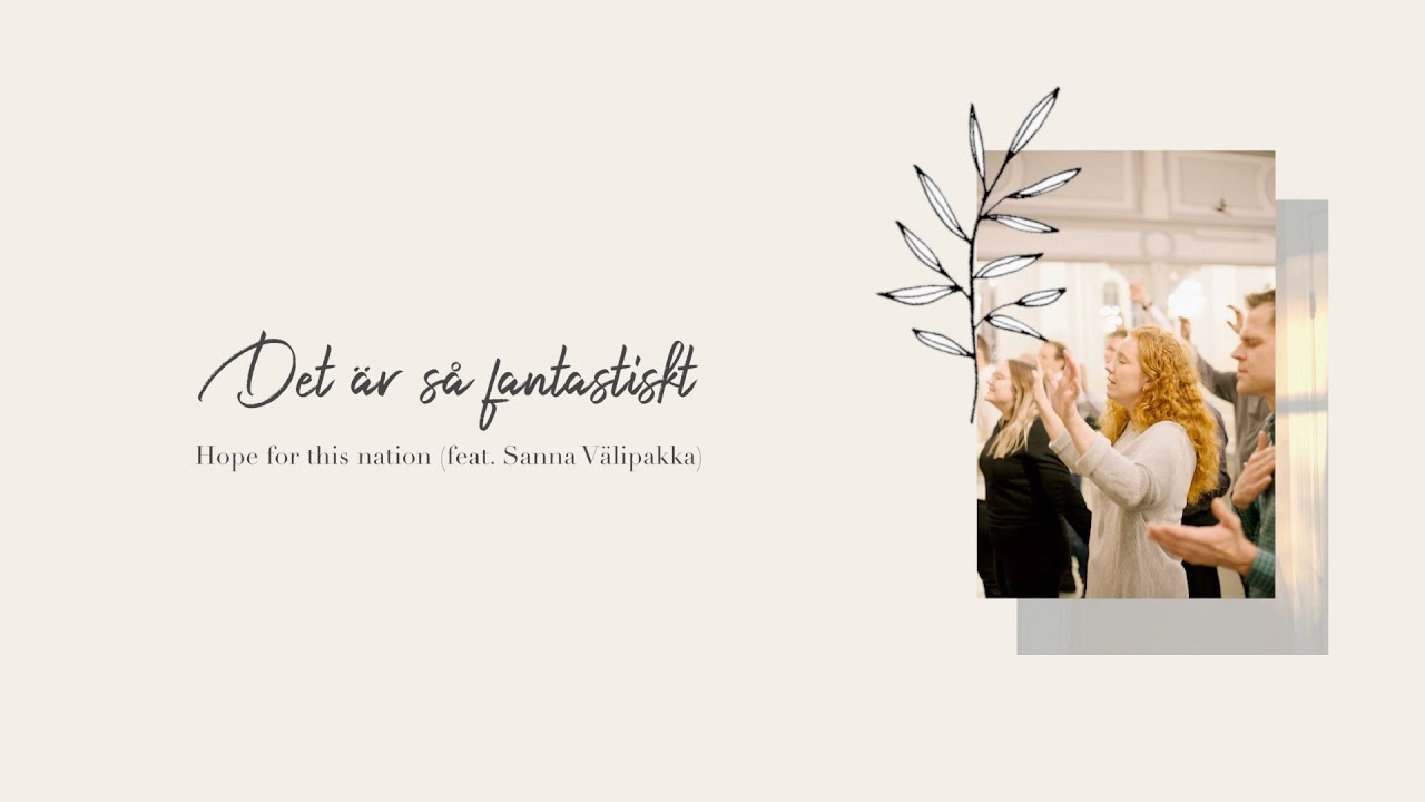 Det är så fantastiskt (feat. Sanna Välipakka) - Vi säger ja (textvideo)