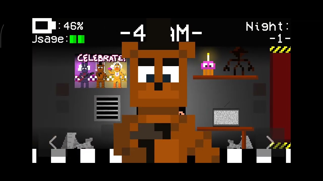 Fnaf 2D qué pasó xd parte 1