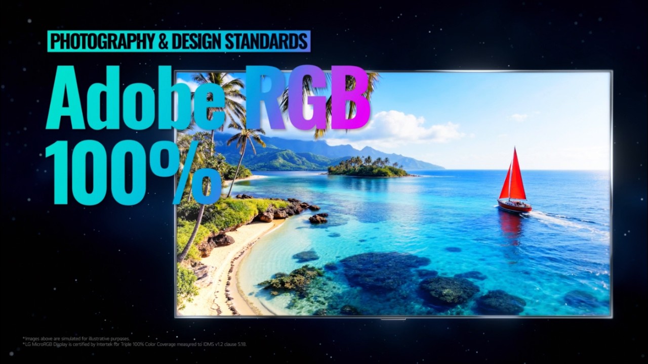 The LG Micro RGB evo AI