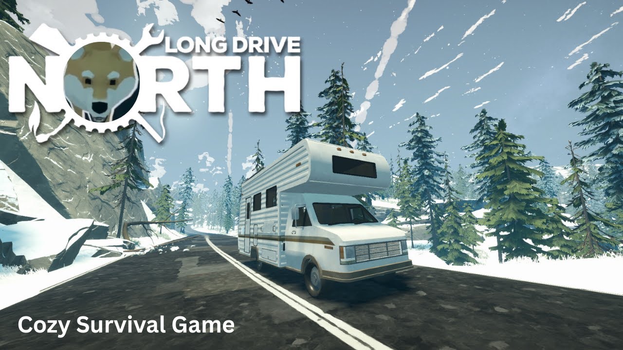 Outlasting the harsh winter storm with our dogs. Cozy RV game longplay