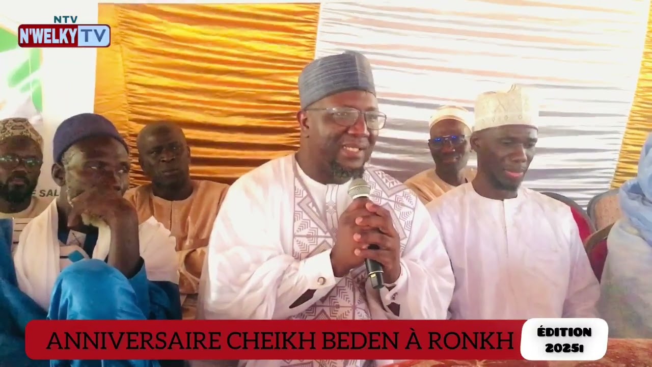 Anniversaire du rappel à Dieu de Cheikh Beden à Ronkh Édition 2025. Entrée de Cheikh Omar Diagne