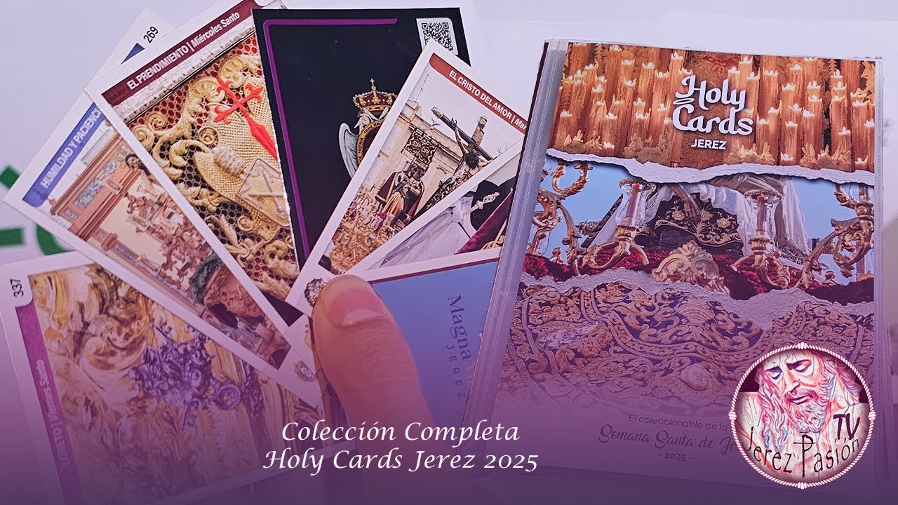 HOLY CARDS JEREZ | COLECCIÓN 2025 COMPLETA | JEREZ PASIÓN TV