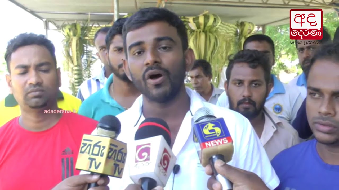 Hambantota port workers continue sathyagraha for 42nd day