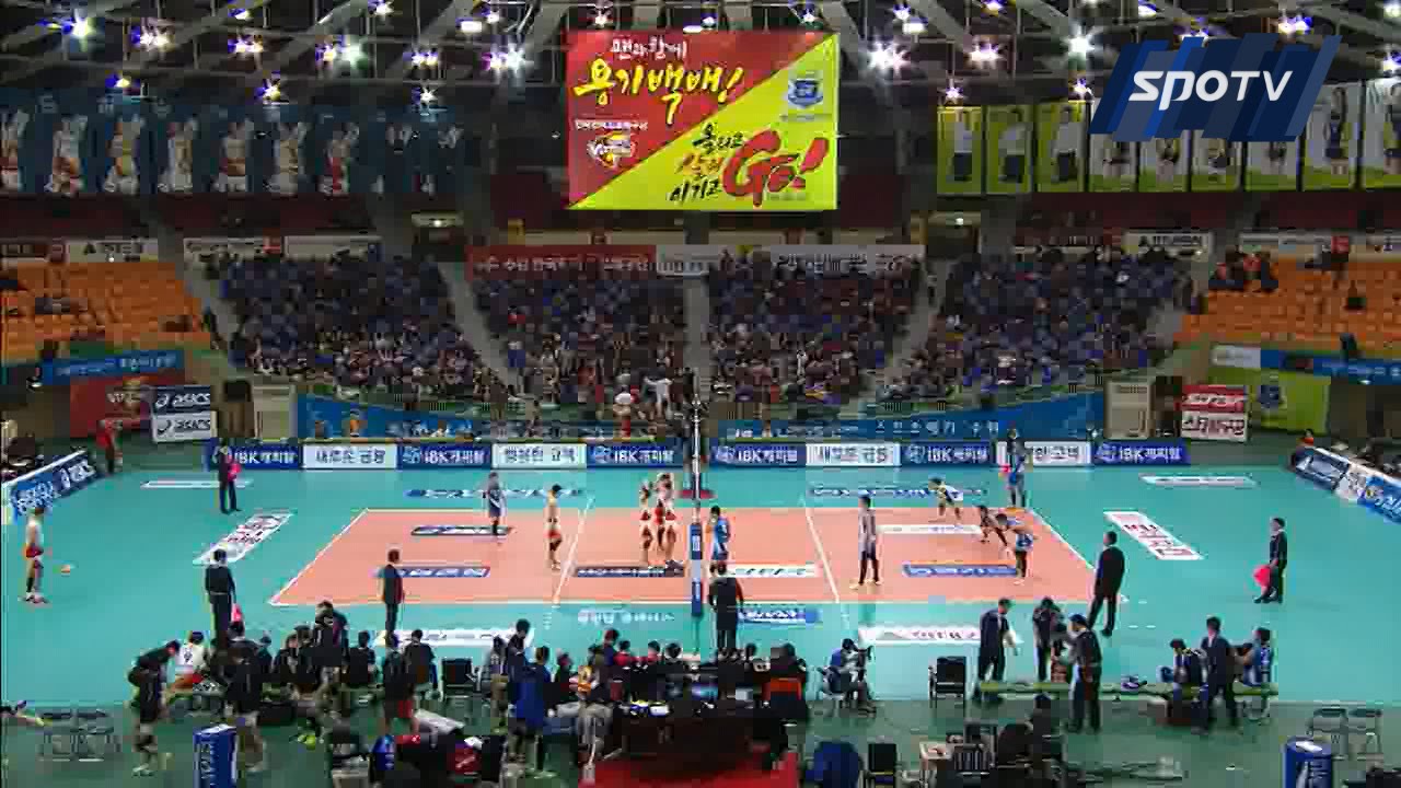 [프로배구] 한국전력 : 우리카드 경기 다시보기 (01.15)