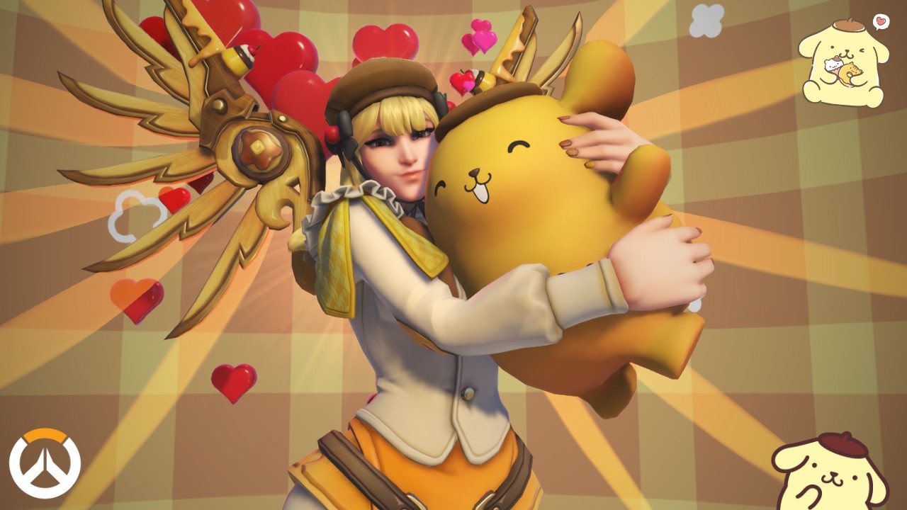 Mercy Pompompurin Skin Gameplay | Overwatch
