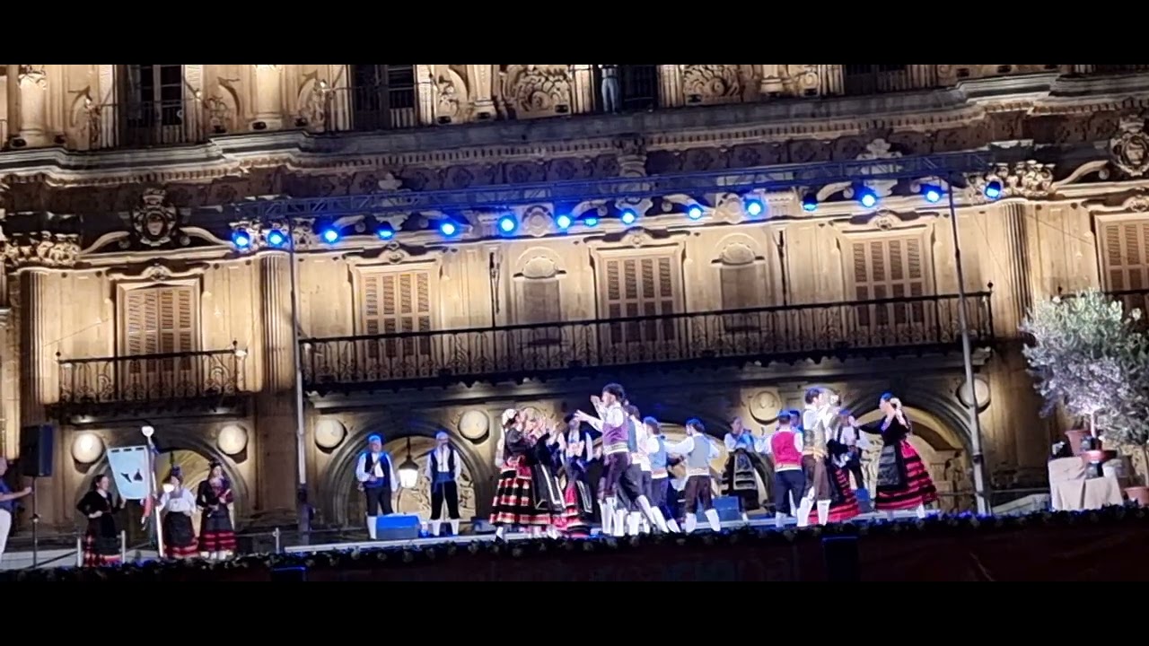 Baile Corrido. Grupo La Esteva. I Festival Internacional de folklore Ciudad de Salamanca