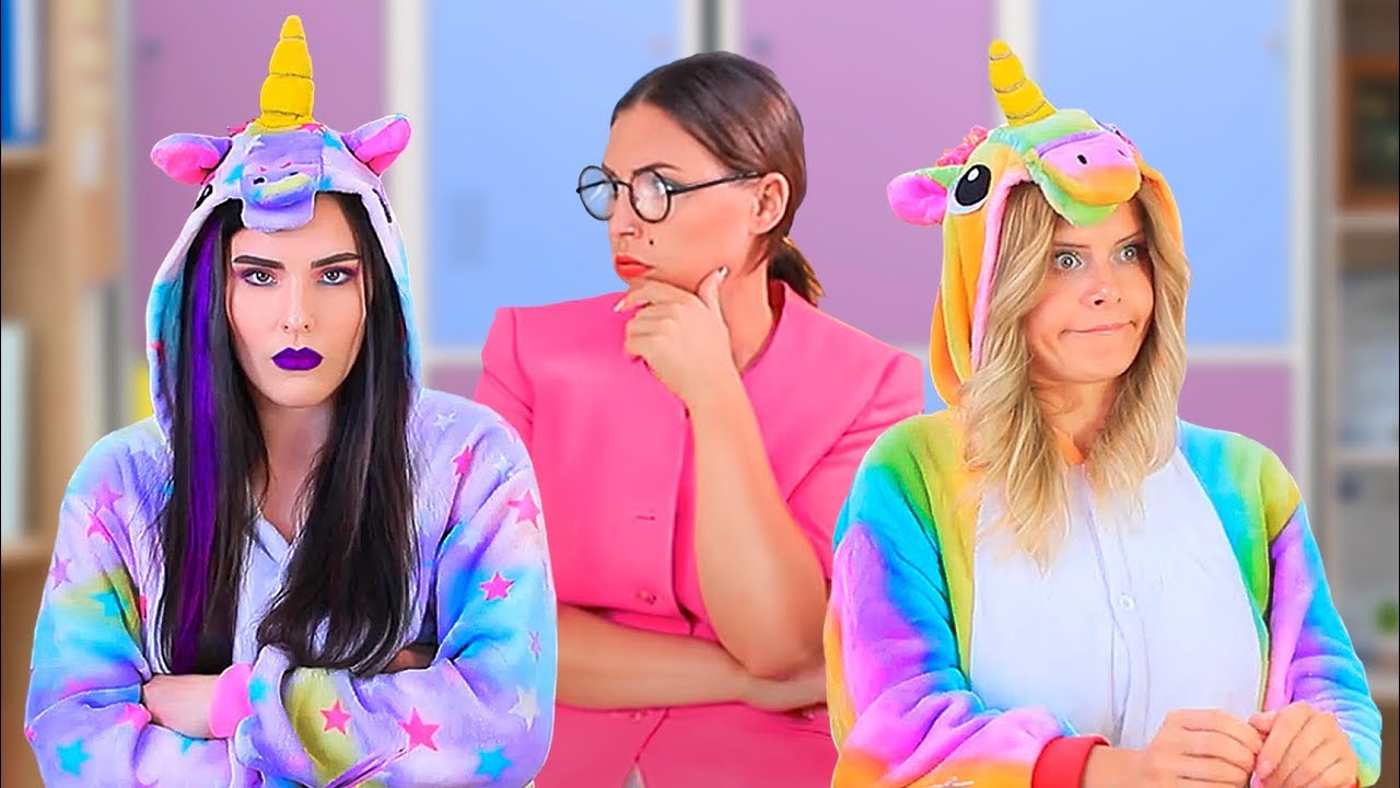 10 DIY Good Unicorn School Supplies vs Bad Unicorn School Supplies Challenge!