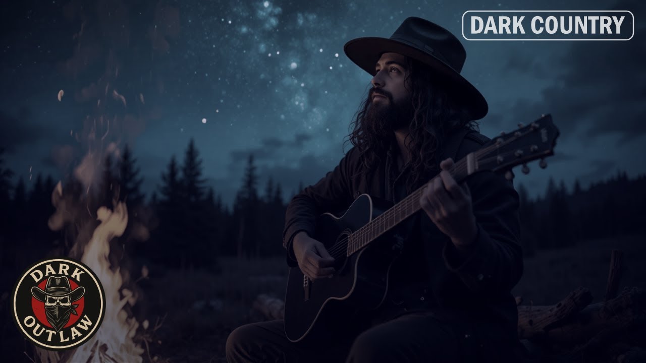BROKEN HEART - Dark Country Music | Dark Outlaw Country Song (LYRIC VIDEO) (NEW RELEASE)